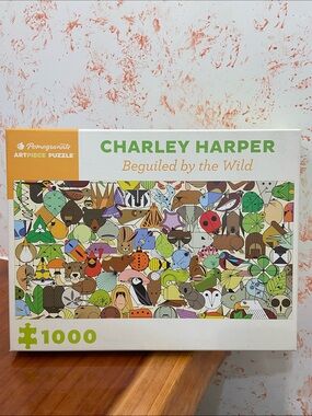 Pomegranate Charley Harper “Beguiled by the Wild” - 1000 Piece Puzzle
